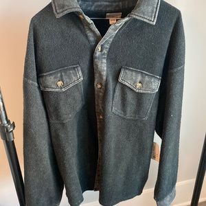 Billabong womens shacket with pockets